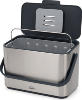 Joseph Joseph 4 literes Rozsdamentes acél tartály szénszűrővel biohulladékhoz - Inox