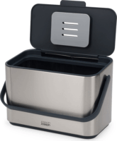 Joseph Joseph 4 literes Rozsdamentes acél tartály szénszűrővel biohulladékhoz - Inox