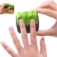 IRIS KT-237-O Rozsdamentes Acél Kézi Hámozó - Narancssárga