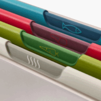 Joseph Joseph Folio Icon Műanyag 4 darabos vágódeszka készlet 34 x 24 cm