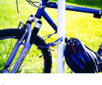 Pacsafe 10520999 Számzáras kerékpár kábelzár - Kék/ Ezüst