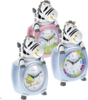 Mebus 26637 Gyerek Ébresztőóra - Zebrás