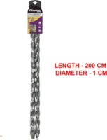 Master Lock 8021EURD Edzett acéllánc műanyag borítással 2m