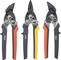 Bessey DSET15 Egyenes Lemezvágó olló szett 20mm - Többszínű