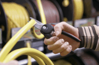 Bessey D47-2 Multifunkciós rozsdamentes acél olló - Fekete/Piros