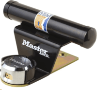 Master Lock 1488EURDAT Garázsajtó zár 2 kulccsal - Fekete/Ezüst