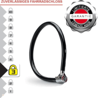 Master Lock 8631 Számzáras kerékpár zár - Vegyes szín