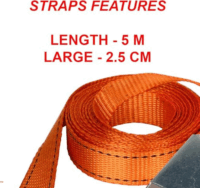 Master Lock 3209EURDAT Racsnis rögzítő spanifer 5m - Narancssárga