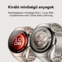 Huawei Watch 5 Titán 46mm 4G/LTE Okosóra - Barna