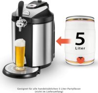 Clatronic BZ 3740 Rozsdamentes acél Sörcsap 5L - inox