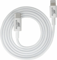 RivaCase PS6017 WT10 USB-C Apa - Lightning Iphone Adat És Töltőkábel 1m - Fehér
