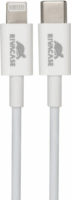 RivaCase PS6017 WT10 USB-C Apa - Lightning Iphone Adat És Töltőkábel 1m - Fehér