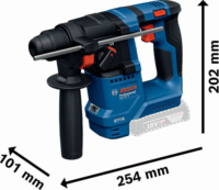 Bosch GBH 18V-18 Vezeték nélküli Akkus Ütvefúró 400W - Kék (Töltó + 2 db akku)