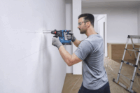 Bosch GBH 18V-18 Vezeték nélküli Akkus Ütvefúró 400W - Kék (Töltó + 2 db akku)