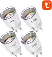 GOSUND EP2 kompakt méretű Smart TUYA Wi-Fi okos aljzat (4db) - Fehér