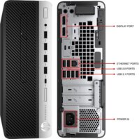 HP ProDesk 600 G5 SFF Számítógép (Intel Core i5-9400 / 16GB / 256GB SSD / DVD-RW / Win 11 Pro) - Használt