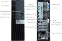Dell OptiPlex 7060 SFF Számítógép (Intel Core i5-8500 / 8GB / 256GB SSD / Win 11 Pro) - Használt