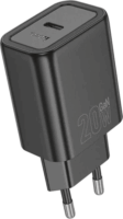 Hoco N60 USB-C Hálózati Töltő Adapter 20W - Fekete