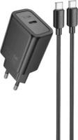 Hoco N60 USB-C Hálózati Töltő Adapter 20W - Fekete
