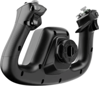 Moza Racing AS012 Flight MFY YOKE Repülőgép botkormány RGB vezérlő - Fekete