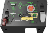 Moza Racing Flight MTLP Kontrol nyomógomb kiegészítő panel - Fekete