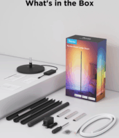 Govee RGBICW Beltéri Állólámpa 152 cm - Fekete