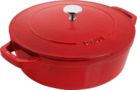 Staub 40508-387-0 La Cocotte Öntöttvas Edénykészlet - Piros (3 részes)