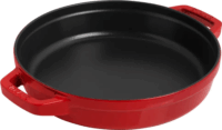 Staub 40508-387-0 La Cocotte Öntöttvas Edénykészlet - Piros (3 részes)