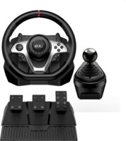 Genius SpeedMaster X1 Kormány és Pedál - Fekete (PC / PS3 / PS4 / Xbox One)