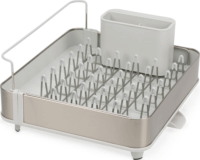 Joseph Joseph rozsdamentes acél bővíthető edényszárító forgatható lefolyócsővel - Ezüst