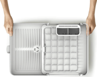 Joseph Joseph rozsdamentes acél bővíthető edényszárító forgatható lefolyócsővel - Ezüst