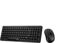 Genius LuxeMate Q8100 Vezeték Nélküli Billentyűzet + Egér HUN - Fekete