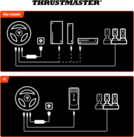 Thrustmaster T598-X Kormány és Pedál (Xbox SeriesX / Xbox Series S / Xbox One / PC) - Fekete