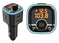 Navitel BHF04MAX Bluetooth FM Transmitter - Fekete