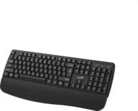 Genius KB-7123 Vezeték Nélküli Ergonomikus Billentyűzet HUN - Fekete