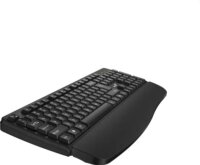 Genius KB-7123 Vezeték Nélküli Ergonomikus Billentyűzet HUN - Fekete