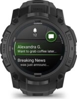 Garmin Instinct 3 AMOLED Tactical Edition 50mm Okosóra - Fekete