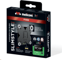 Meliconi 480954 14"-25" TV / Monitor fali tartó konzol - Fekete