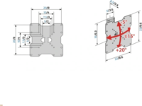 Meliconi 580455 26"-45" TV / Monitor fali tartó konzol - Fekete