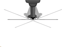 Meliconi 580455 26"-45" TV / Monitor fali tartó konzol - Fekete