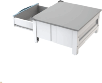 Meliconi 656144 Mosó- és szárítógép összeépítő keret - fiókkal