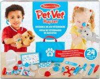 Melissa & Doug 24 részes Állatorvos szerepjáték szett