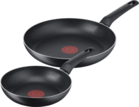 Tefal B5569053 Simple Cook 2 Részes Serpenyő Készlet 20 / 26 cm - Fekete