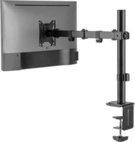 LC-Power LC-EQE-A32B 17"-32" Monitor asztali tartó kar - Fekete (1 kijelző)