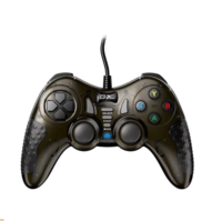 Genius MaxFire Vezetékes Kontroller (PC / PS3 / PS4) - Fekete/Barna