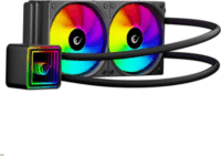 Rampage Infinite V240 240mm ARGB All In One Univerzális CPU Vízhűtés - Fekete