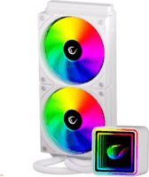 Rampage Infinite V240 240mm ARGB All In One Univerzális CPU Vízhűtés - Fehér