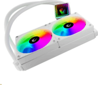 Rampage Infinite V240 240mm ARGB All In One Univerzális CPU Vízhűtés - Fehér