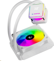 Rampage Infinite V120 120mm ARGB All In One Univerzális CPU Vízhűtés - Fehér