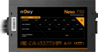 NJOY 750W Nexo 750 80+ Gold Tápegység